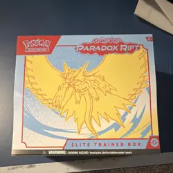 Pokemon Scarlet & Violet Paradox Rift Elite Trainer Box Roaring Moon ETB - Image 1