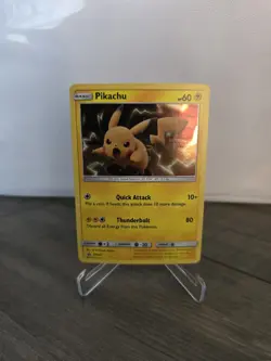 Pokemon TCG Pikachu SM227 Black Star Promo Sun & Moon Holo 2019 - Image 4