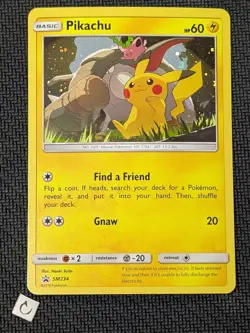 Pikachu SM234 - Sun & Moon Holo Black Star Promo Pokemon TCG NM - Image 1
