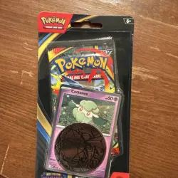 Pokemon TCG: Whimsicott BW19 Promo Blister Pack - Sealed - Includes Diancie Coin - Image 1