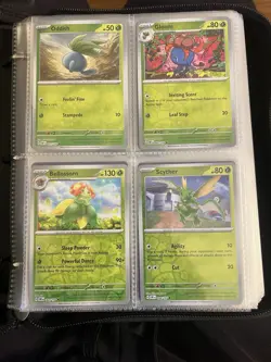 Pokemon TCG Scarlet & Violet Obsidian Flames Complete Reverse Holo Base Set - Image 2