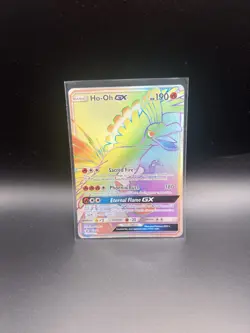 Pokemon TCG HO-OH GX Sun & Moon Sm80 Promo Promo - Image 1