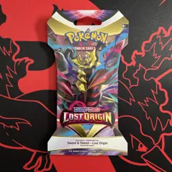 Lost Origin Sleeved Blister Booster Pack Pokemon TCG- Giratina Art! - Image 1