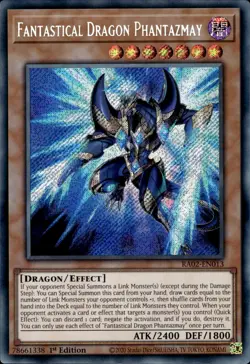 Fantastical Dragon Phantazmay - Secret Rare 1st Edition RA02-EN013 - NM - YuGiOh - Image 1