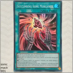 Succumbing-Song Morganite - ROTA-EN065 - Super Rare 1st Edition Yugioh - Image 1