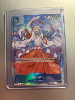 One Piece CCG Yamato Alternate Art OP13-054 Carrying On His Will NM Foil English - Image 1