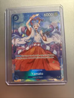 One Piece CCG Yamato Alternate Art OP13-054 Carrying On His Will NM Foil English - Image 3