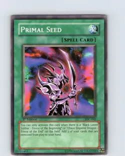Yu-Gi-Oh TCG Primal Seed IOC-042 1st Edition Regular Common Card LP-NM - Image 1