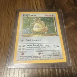 Pokemon TCG Kangaskhan Holo Rare Jungle 5/64 1999 Wizards Card Stock Card - Image 1