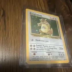 Pokemon TCG Kangaskhan Holo Rare Jungle 5/64 1999 Wizards Card Stock Card - Image 2