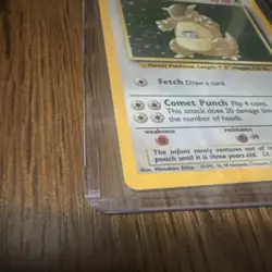 Pokemon TCG Kangaskhan Holo Rare Jungle 5/64 1999 Wizards Card Stock Card - Image 3