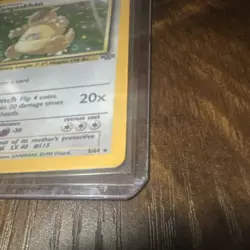 Pokemon TCG Kangaskhan Holo Rare Jungle 5/64 1999 Wizards Card Stock Card - Image 4