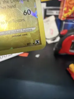 Pokemon Cards - Fan Rotom RT1 - Cracked Ice Reserve Holo - NM - Image 4