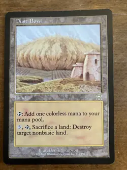NM Dust Bowl Mercadian Masques Mtg Magic the Gathering - Image 1