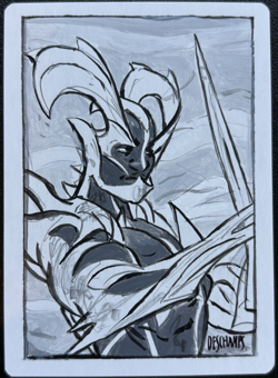 Esper Sentinel Artist Proof Signed Sketched Modern Horizons 2 MH2 MTG - Image 2