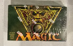 1997 Magic the Gathering Visions Booster Box Factory Sealed MTG - Image 1