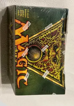1997 Magic the Gathering Visions Booster Box Factory Sealed MTG - Image 3
