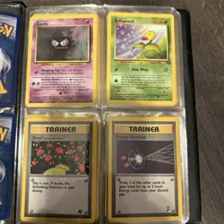 Pokemon Collection Binder Vintage Lot of 70 Cards Rares WoTC 1st Editions Etc - Image 3