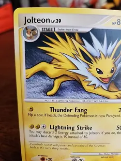 Jolteon 23/100 Majestic Dawn Regular Rare 2008 Pokemon TCG - Image 2