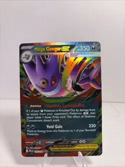 Pokemon TCG Mega Gengar Ex 56/94 Phantasmal Flames Double Rare 2025 NM - Image 1