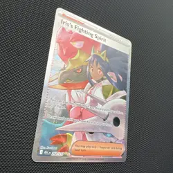 Pokemon TCG Ascended Heroes Iris’s Fighting Spirit 292/217 SIR Trainer Near Mint - Image 3