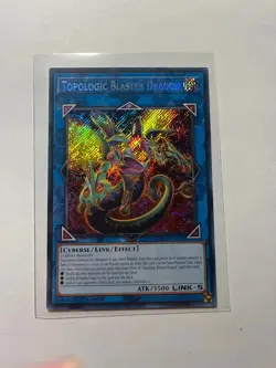 Yugioh! Topologic Blaster Dragon, BPRO-EN046, Secret Rare, 1st Edition - Image 1