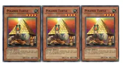 Yugioh- 3X Pyramid Turtle - Common - 1st Edition - SDZW-EN007 - Near Mint - Image 1