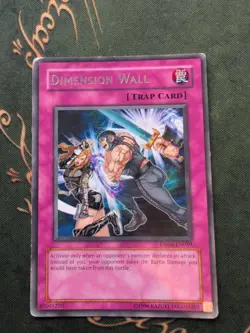 DR04-EN059 Dimension Wall Rare UNL Edition Yugioh - Image 1