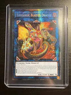 Topologic Blaster Dragon (STARLIGHT RARE) BPRO-EN046 (MINT) 1st Ed Yu-Gi-Oh! - Image 1