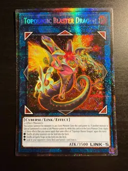 Topologic Blaster Dragon (STARLIGHT RARE) BPRO-EN046 (MINT) 1st Ed Yu-Gi-Oh! - Image 2