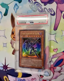 2004 Yugioh Dark Magician Of Chaos PSA 8 NM-MT Unlimited IOC-065 - Image 3