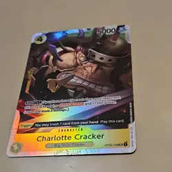 One Piece The Best PRB-01 Charlotte Cracker OP03-108 SR English NM Reprint TCG - Image 2