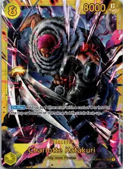 Charlotte Katakuri SEC - OP03-123 - One Piece TCG - NM - PRB Reprint - Image 1