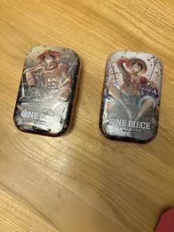 One Piece Tin Pack Set Vol 2 Lot Of 2 | TS-02 OP-13 | Factory Sealed | Bandai - Image 1