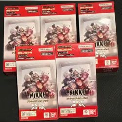 UNION ARENA PRECIOUS BOOSTER Goddess Of Victory NIKKE PC02BT 5 BOX Unopened - Image 1