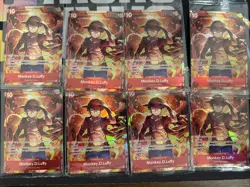 Monkey.D.Luffy ST10-006 One Piece Promotion Card Foil Sealed - Image 1