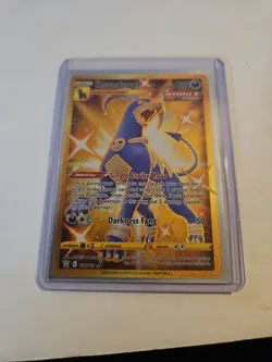 Pokemon TCG Battle Styles Houndoom Full Art Secret Rare Card 179/163 Gold - Image 1