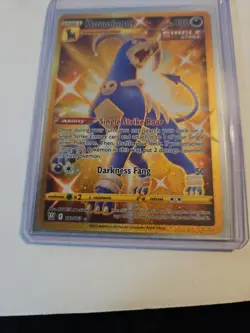 Pokemon TCG Battle Styles Houndoom Full Art Secret Rare Card 179/163 Gold - Image 3