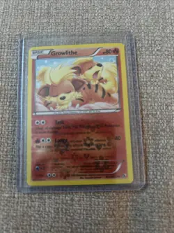 Growlithe RC4/RC25 Legendary Treasures: Radiant Collection Uncommon Pokemon Card - Image 1