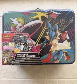 Pokemon 2025 Fall Mega Collector Chest Tin Box - 6 Packs & 3 Foil Cards - Image 1
