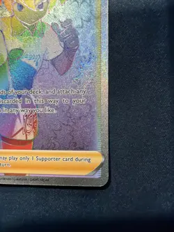 Pokemon TCG Bea Trainer 193/185 Vivid Voltage Holo Rainbow Rare Card - Image 4