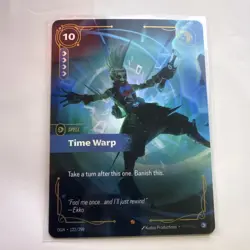 Time Warp Ekko Spell Card Riftbound OGN 122/298 Kudos Productions - Image 1