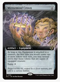 Mirrormind Crown (Extended Art) Lorwyn Eclipsed Regular - Image 1