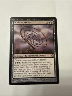 Whip of Erebos Theros Regular Near Mint Mtg, Free Shipping - Image 1