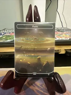 Plains (491) (Borderless) (Galaxy Foil) Unfinity Foil - Image 1