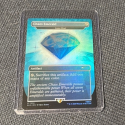MTG Chaos Emerald - Lotus Petal (7036) | Cyan | Secret Lair Drop (SLD) | Sonic - Image 1