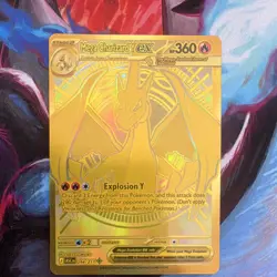 Mega Charizard Y EX Full Art Foil Alternative Art Pokemon Card 294/217 - Image 1