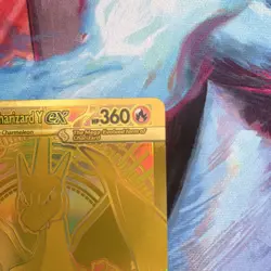 Mega Charizard Y EX Full Art Foil Alternative Art Pokemon Card 294/217 - Image 5