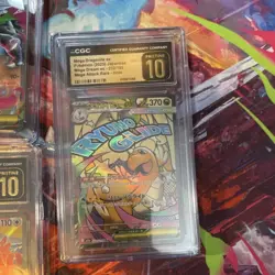 Graded Charizard V Pikachu V Mega Charizard X Dragonite Pokemon TCG Lot Japanese - Image 4