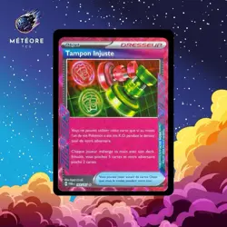 Carte Pokemon Tampon Injuste 165/167 Mascarade Crepusculaire Neuve Fr - Image 1